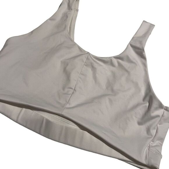 Victoria Sport White Athleisure Sports Bra Size L - Picture 1 of 10
